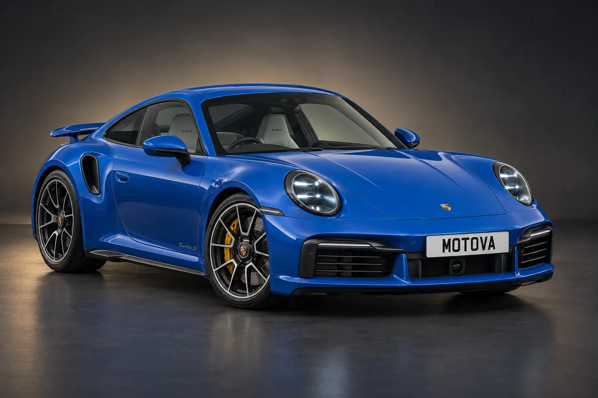 Porsche 911 Turbo S available for monthly supercar hire from MOTOVA