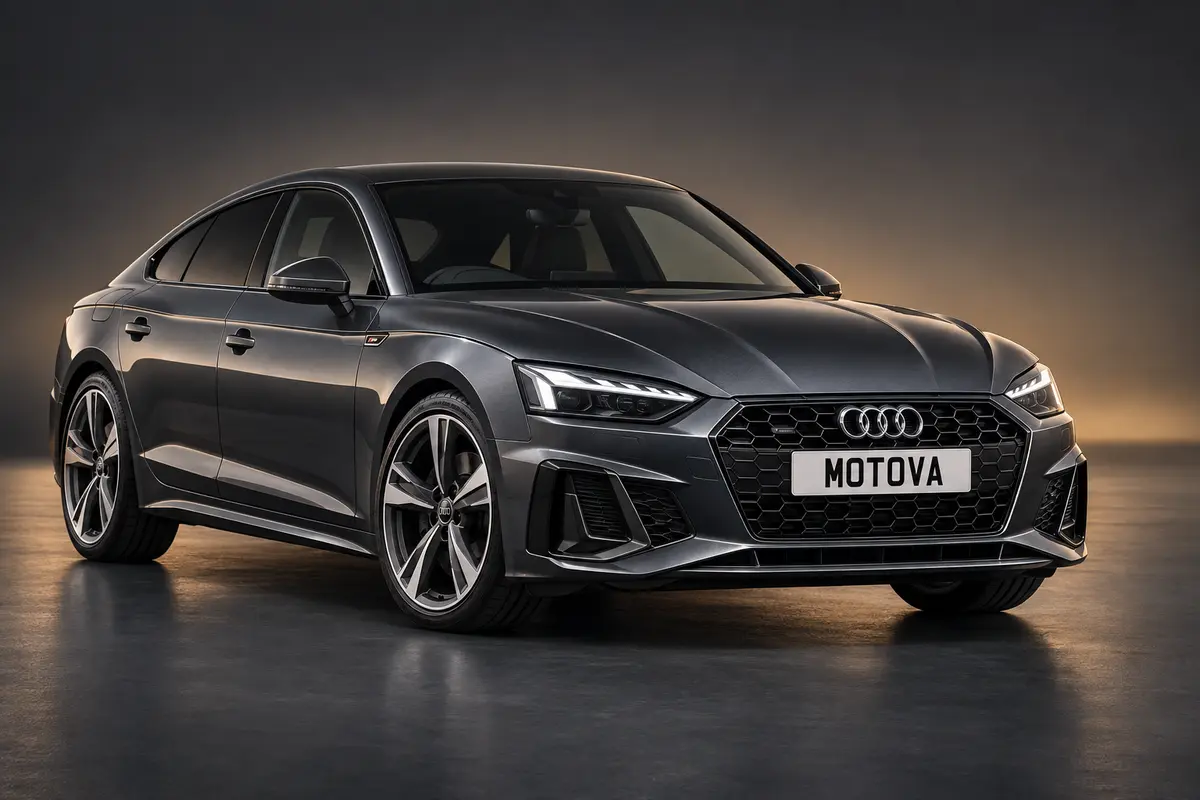 Audi A5 available for monthly hire from MOTOVA