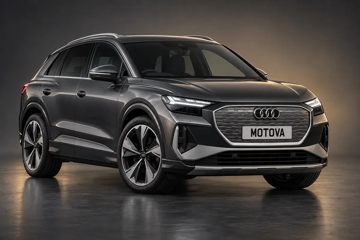 Audi Q4 e-tron available for monthly hire from MOTOVA