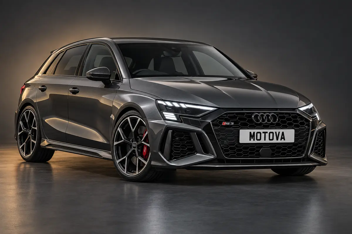 Audi RS 3 available for monthly hire from MOTOVA