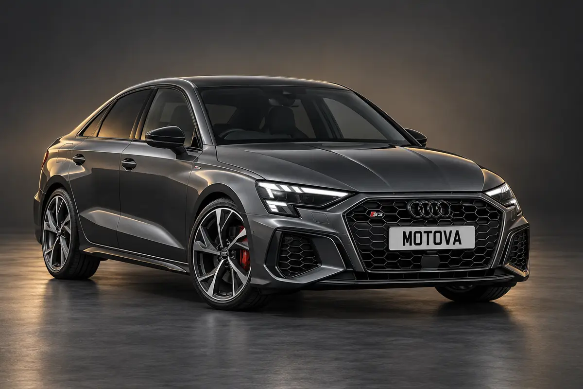 Audi S3 available for monthly hire from MOTOVA