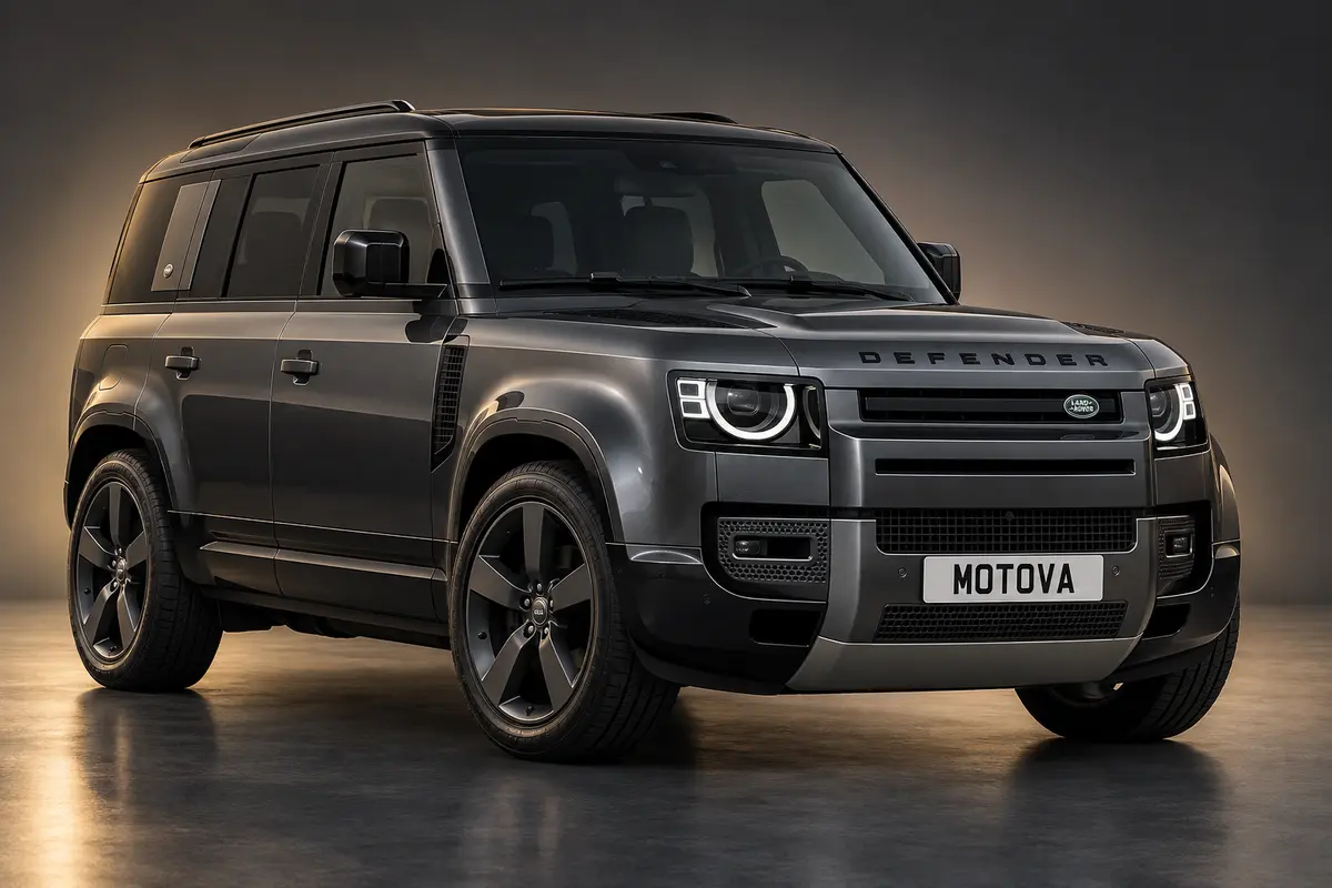 Land Rover Defender 110 available for monthly hire from MOTOVA