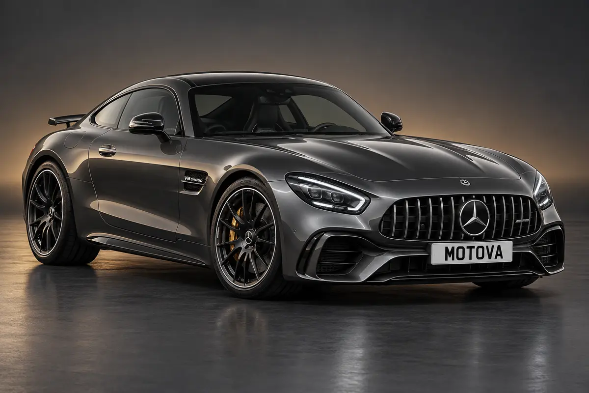 Mercedes-Benz AMG GT available for monthly hire from MOTOVA
