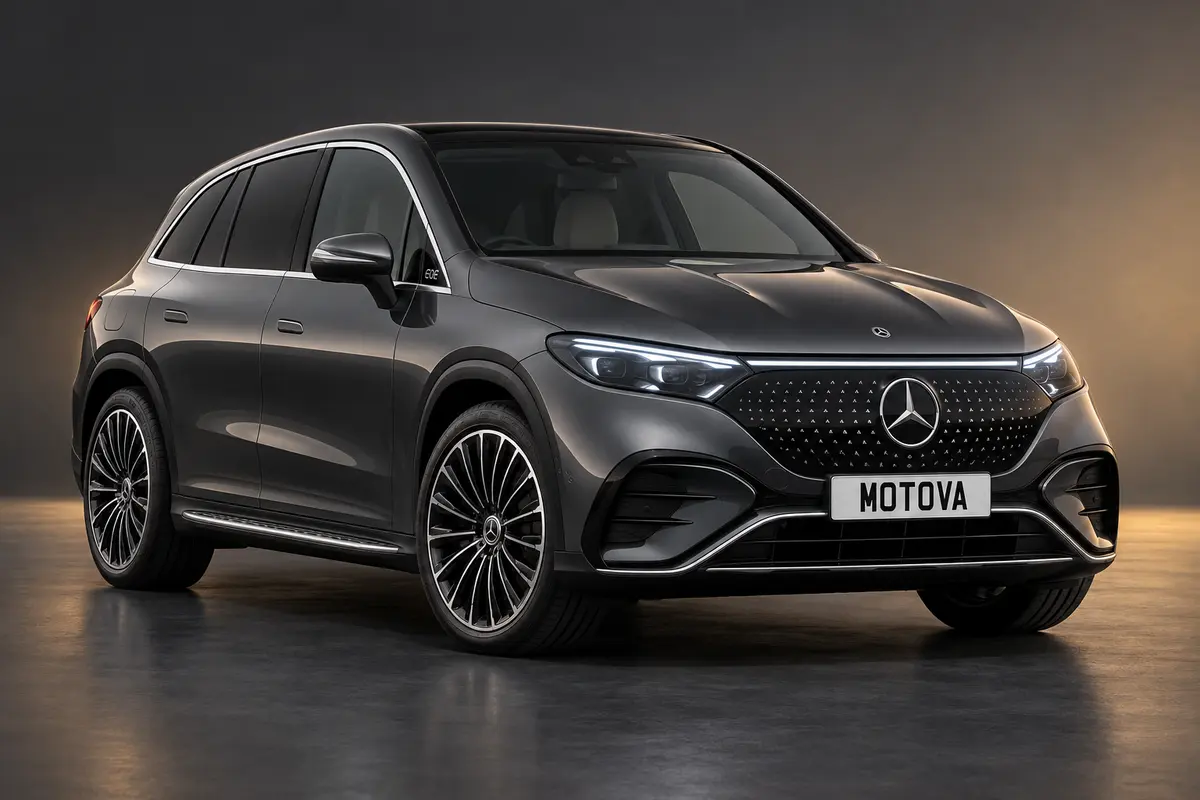 Mercedes-Benz EQE SUV available for monthly hire from MOTOVA