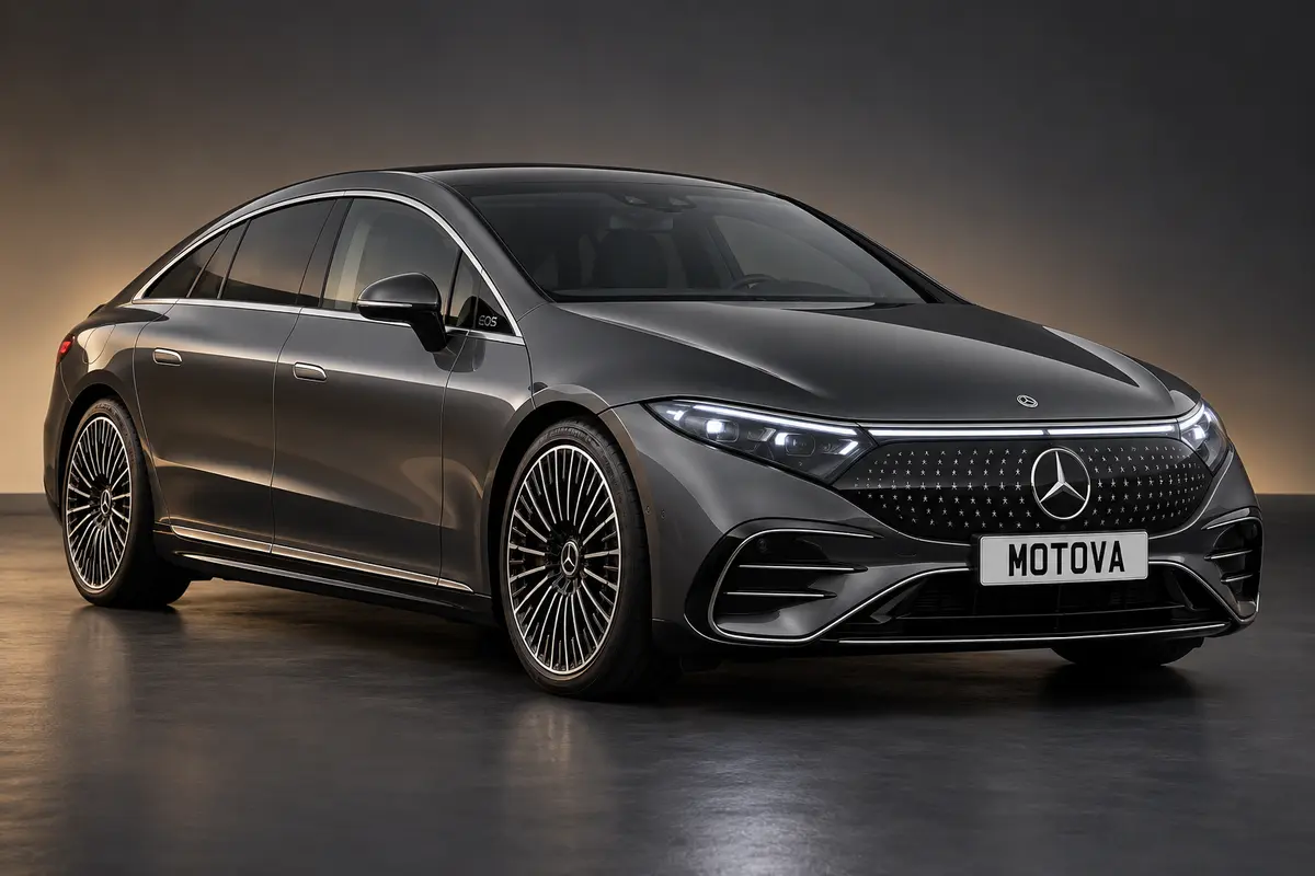Mercedes-Benz EQS available for monthly hire from MOTOVA