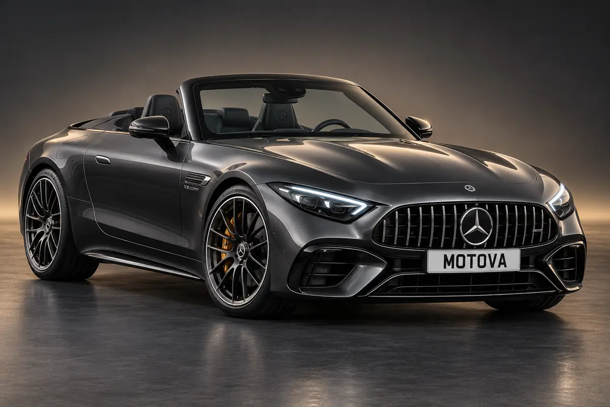Mercedes-Benz SL available for monthly hire from MOTOVA
